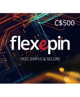 Flexepin CAD 500 Card Other Key GLOBAL